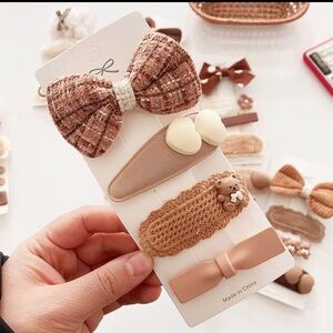 Brown Hair Clip women